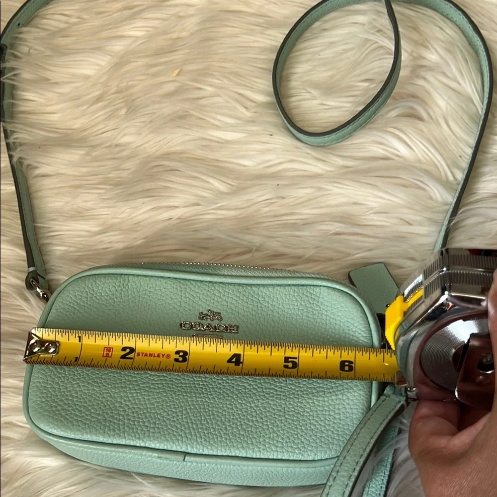 Coach Light Green Crossbody Bag - Picture 8 of 9